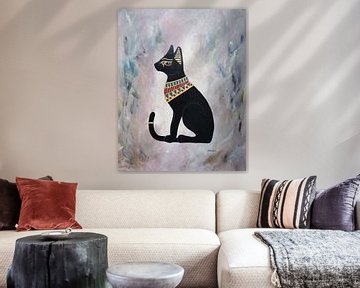 Egyptische kat van Sandra Steinke