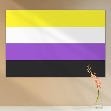Nonbinary Flag'