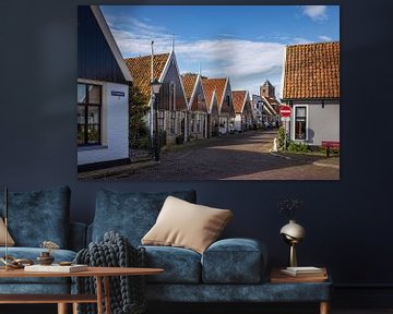 Het dorp Oosterend op het eiland Texel van Rob Boon
