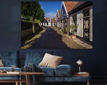 Le village d'Oosterend sur l'île de Texel sur Rob Boon