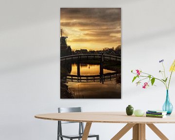 Holländischer Stolz bei Sonnenuntergang von Sylvana Hartings