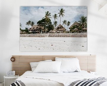 Living on the beach | Reisfotografie Zanzibar| Wall art | Fine art prints van Alblasfotografie