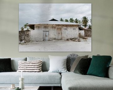 Local house | Reisfotografie Zanzibar | Wall art | Fine art prints van Alblasfotografie