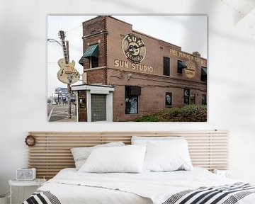 Sun Studio in Memphis waaronder Elvis platen opnam van Eric van Nieuwland