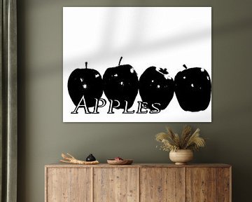 Black Apples van Roswitha Lorz