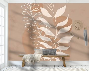 Minimalistische illustratie van twee takken van Tanja Udelhofen