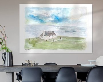 Romantisches, abgelegenes Küstenhäuschen in Connemara Irland