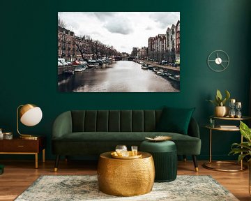 Amsterdam canals by Atlasinmyhand