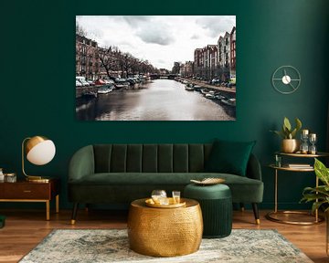 Amsterdamer Grachten von Atlasinmyhand