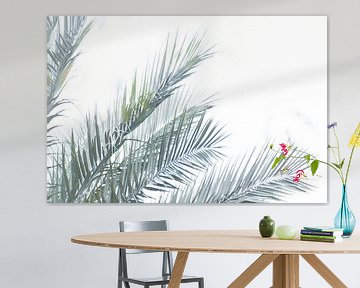 Groene palmbomen | Reisfotografie | Fine Art van Nanda Bussers