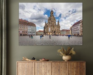 Frauenkirche @ Dresden Altstadt van Rob Boon