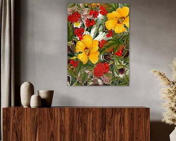 bloemen kunst natuur #bloemen van JBJart Justyna Jaszke