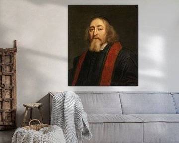 Portret van Jan Amos Comenius, Jürgen Ovens