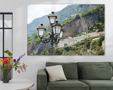 Stedelijk landschap aan de Amalfikust Italië van Carolina Reina