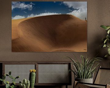 Sanddünen, Maspalomas, Gran Canaria. Fototapete