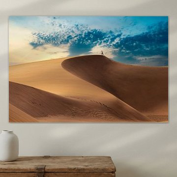 Dunes de sable, Maspalomas, Gran Canaria. fond d'écran photo