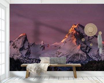 The most beautiful mountain in Germany, the Watzmann by Marika Hildebrandt FotoMagie