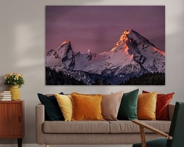 The most beautiful mountain in Germany, the Watzmann by Marika Hildebrandt FotoMagie