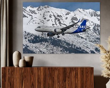 Photographier des avions de ligne à l'aéroport d'Innsbruck ! sur Jaap van den Berg