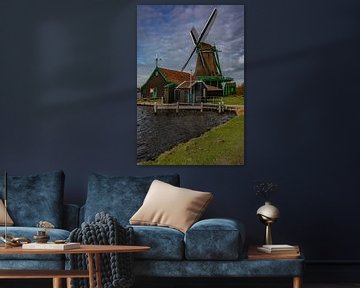 Zaanse Schans Mühlen