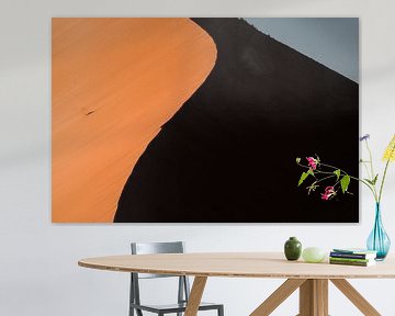 Sand dune in Namibia by Theo van Woerden