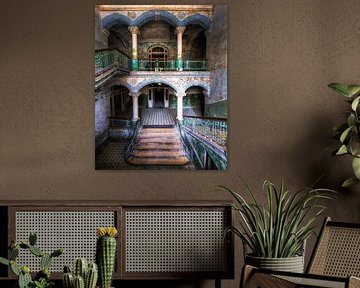 Lost Place - Beelitz Heilstätte Treppen Verlassene Orte von Carina Buchspies