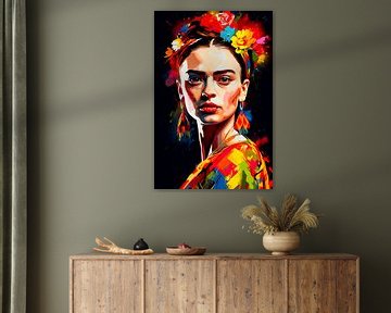 Tribute to Frida by Harry Hadders