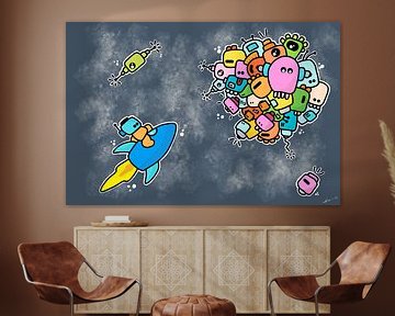 Doodles in Space by 'A Doodle a Day'