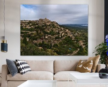 Vue sur Gordes sur Timon Schneider