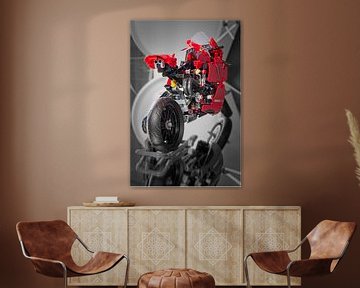 Ducati Panigale V4R Vue arrière sur Rob Boon
