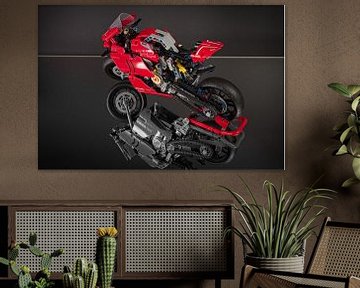 Ducati Panigale V4R Vue latérale sur Rob Boon