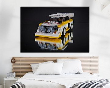 Lego Technic Audi S1 Quattro group B rally car by Rob Boon