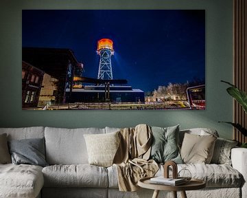 The water tower in the Westpark Bochum by TB-Fotogalerie