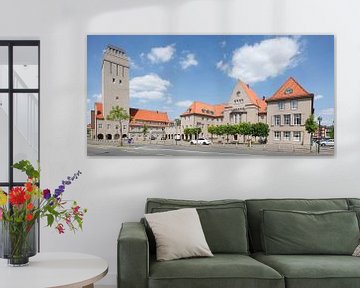 water tower, city hall, art nouveau, Delmenhorst