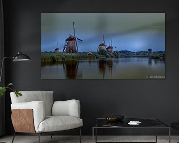 Kinderdijk Mühlen von Henk Veenstra