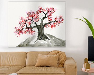 Old blossom tree by Bianca Wisseloo