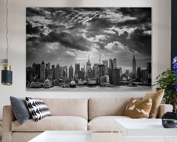 New York Stormy Skyline von marlika art
