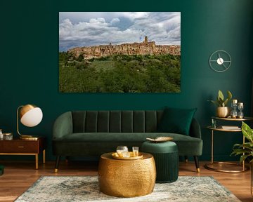 Pitigliano aus der Ferne