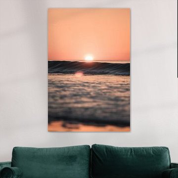 Die Welle des Sonnenuntergangs