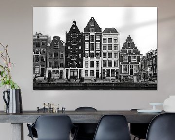Amsterdam Jordaan Grachtenpandjes V van marlika art