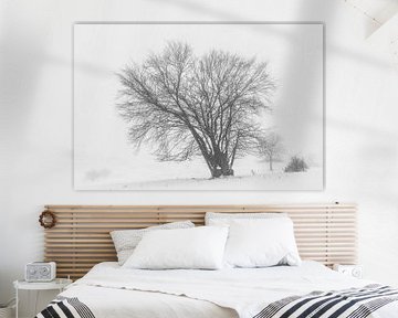 Baum im Winter von Gottfried Carls