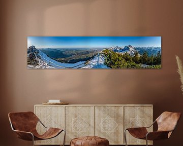 Panoramic view at the Ostler hut by Leo Schindzielorz