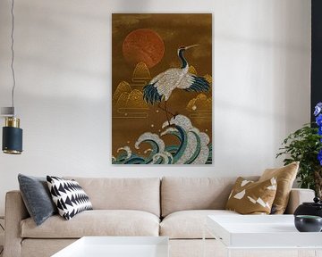 Zen Crane van Moonheart Artworks