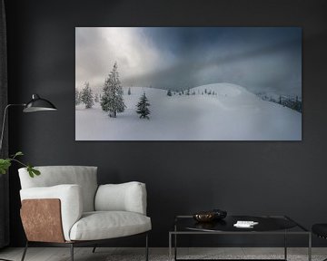 Mountain Landscape "Gerzkopf in Winter" by Coen Weesjes