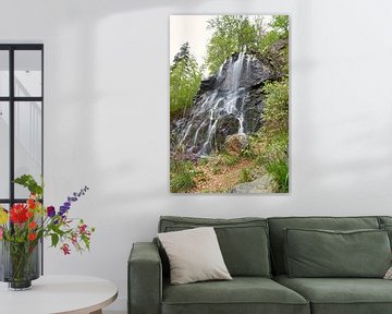 Radau waterfall in the Harz Mountains by Heiko Kueverling