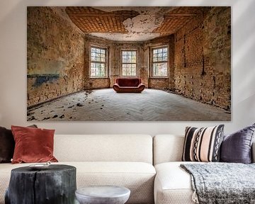 Rote Couch von Bjorn Renskers