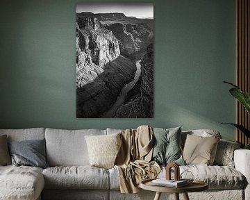 Toroweap in Zwart-Wit van Henk Meijer Photography