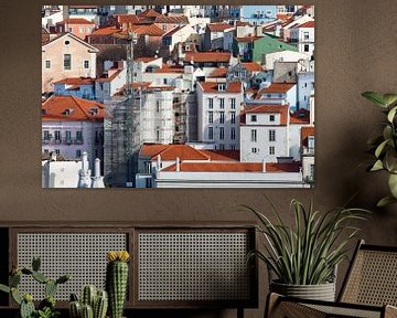 Lissabon Portugal, sonnige Aussichten von Yolanda Broekhuizen
