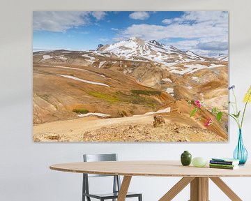 Kerlingarfjöll een bergketen in IJsland van Menno Schaefer