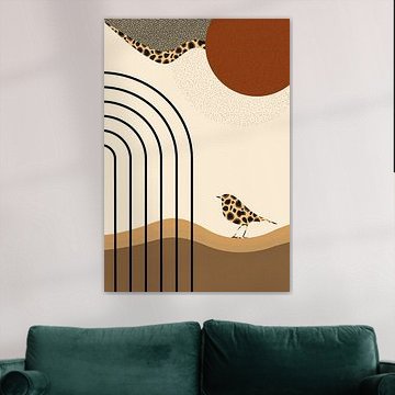 Abstracte vormen van Mirjam Duizendstra